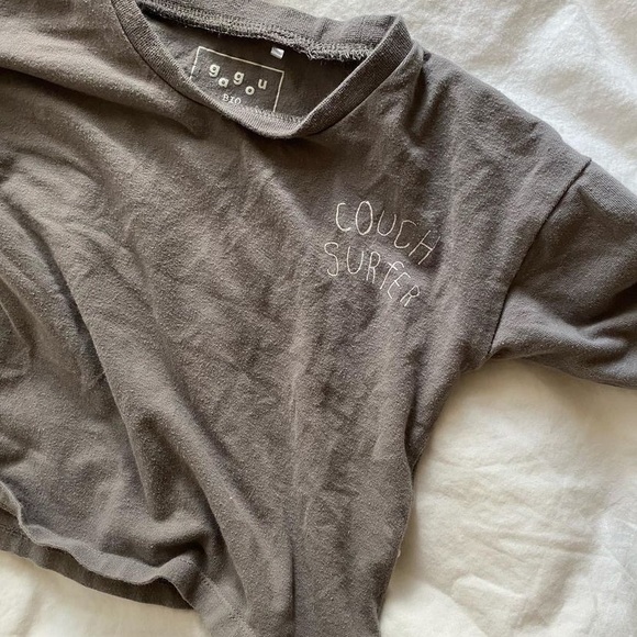 « Couche surfer » Grey long sleeve Gagou Tagou 9M - Picture 1 of 2